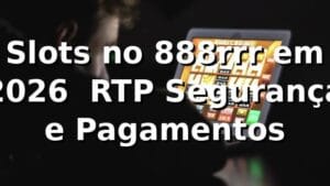 Slots no 888rrr em 2026 | RTP, Segurança e Pagamentos 🔒